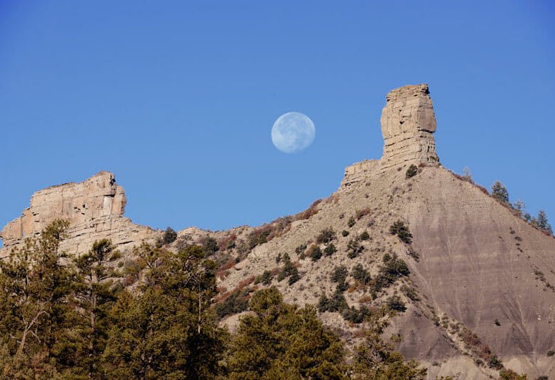 Chimney Rock National Monument, Colorado, USA